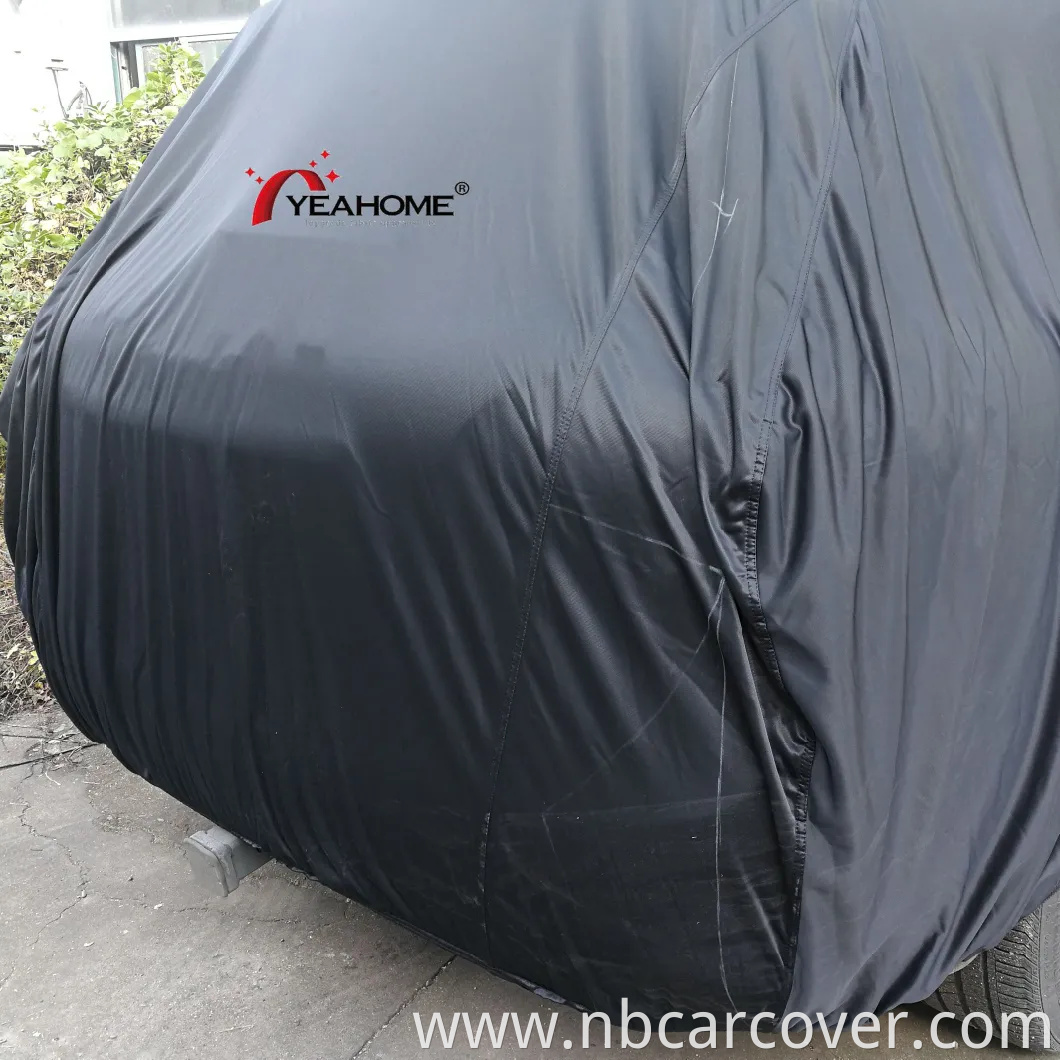 Shiny 2-Side Stretch Indoor Car Cover Universal Fits for SUV